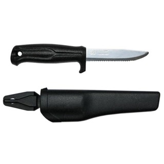 [阿爾卑斯戶外] MORAKNIV Classic Scout 39 Safe 經典木柄不鏽鋼短直刀 黑 12480