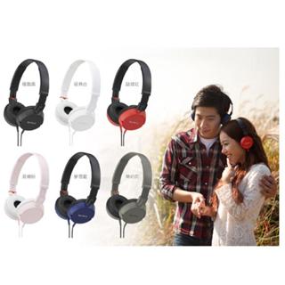 全新 Sony 立體聲耳罩式耳機 耳罩式立體雙耳機 耳罩式 耳機 頭戴式耳機 耳罩式耳機 MDR-ZX100 經典白