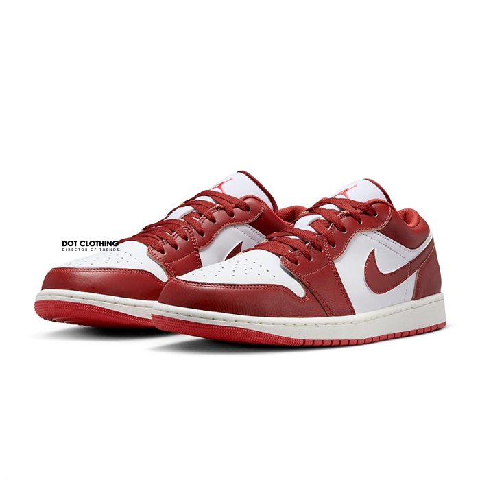 NIKE AIR JORDAN 1 LOW SE DUNE RED 沙丘紅 低筒 AJ1 紅白 FJ3459-160