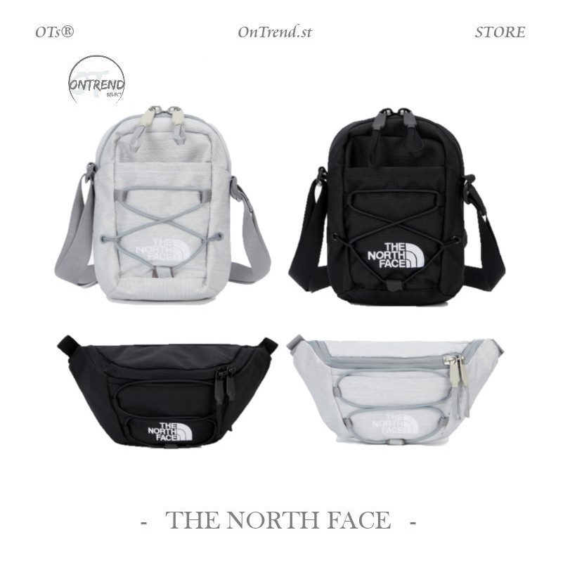 OTs® The North Face 北臉 JESTER 刺繡 小包 / 腰包 抽繩 側背包 小方包 工裝 綁繩