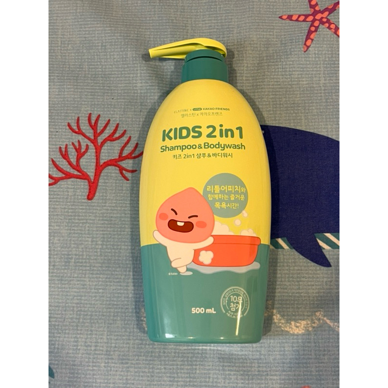 Costco 韓國ES X Little Kakao Friends 兒童二合一溫和洗髮沐浴露 500ml
