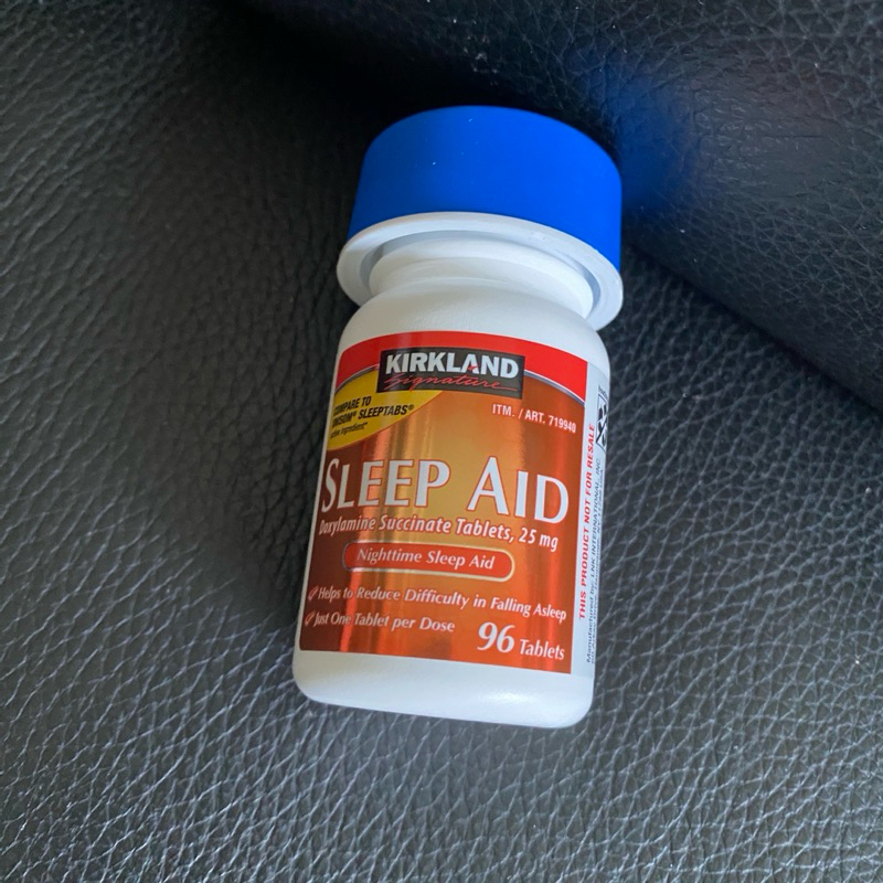 現貨在台Kirkland sleep aid  96粒 睡眠 助眠1瓶裝