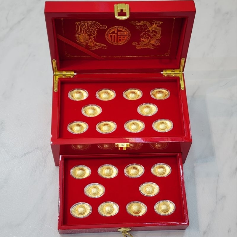 大福銀樓金飾✨️元寶禮盒💫彌月禮💫黃金純金禮盒