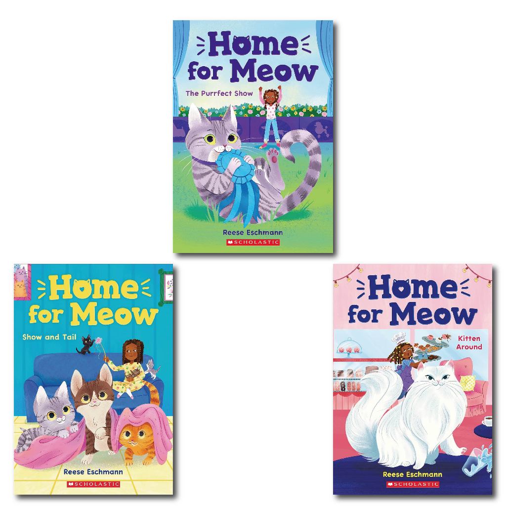 【精選組合】Home for Meow套書 {共3本}/ Scholastic出版社旗艦店