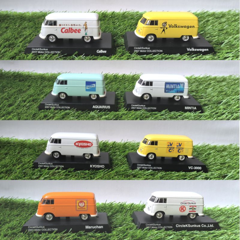 全新✨日本 2007 CircleKSunkus 超商限定 Kyosho 京商 代工 1/64 VW T1 異業結盟