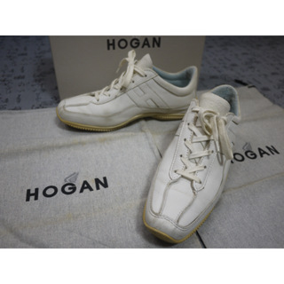 義大利製 HOGAN 高級真皮休閒鞋 USA 6 EUR 36.5 JPN 23.5 CM
