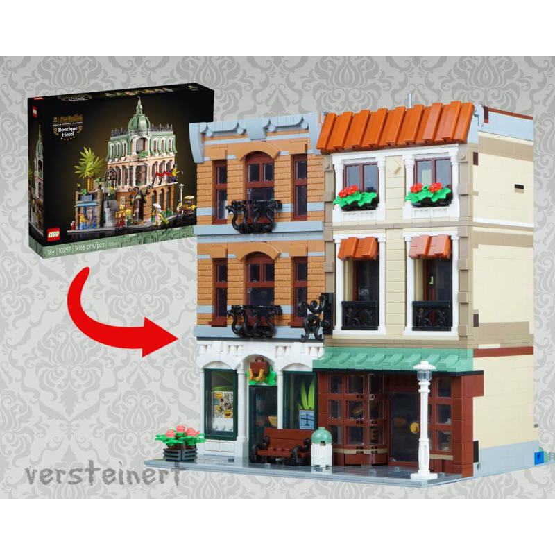 只有電子說明書 無零件 樂高 積木 LEGO MOC 137582 10297 - Antique Store
