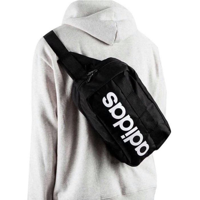 【時代體育】 ADIDAS 愛迪達 Sports Bag Lin Core Crossb 斜背腰包
