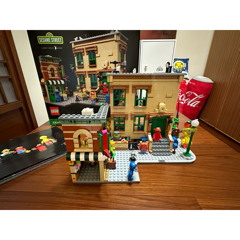 (二手） LEGO 樂高 21324 芝麻街123