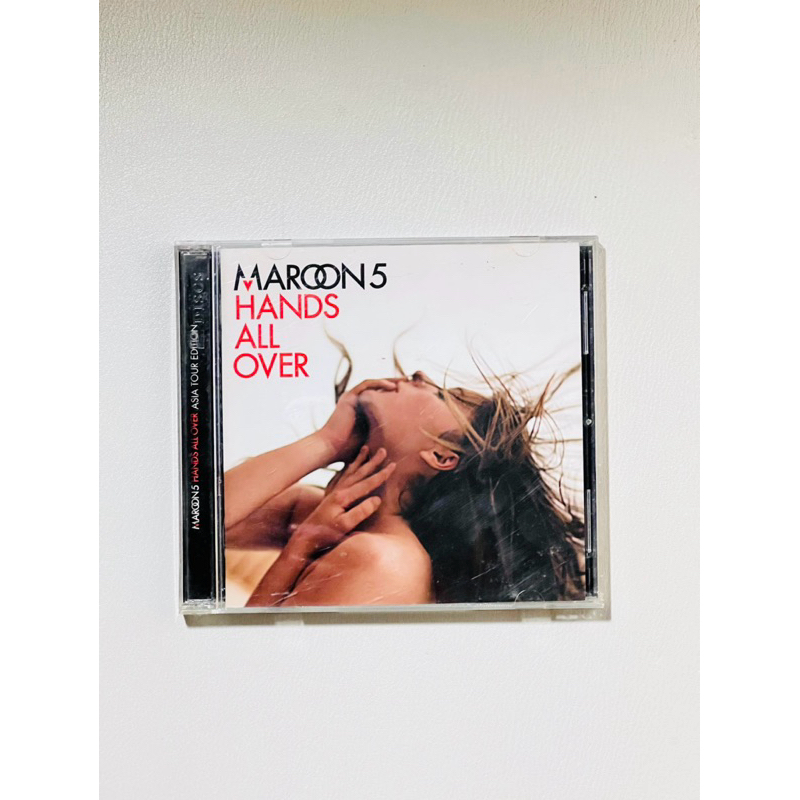 Maroon 5 魔力紅 HANDS ALL OVER亞洲巡迴版CD+DVD （二手CD）