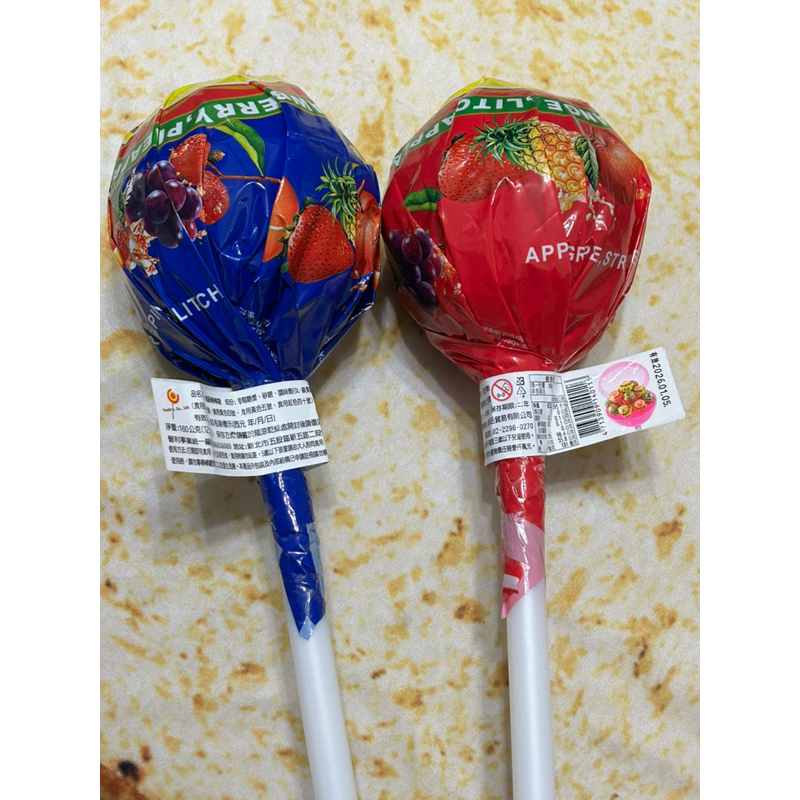 巧益 超級棒棒糖 大棒棒糖 小孩最愛 135g（內含10小隻）