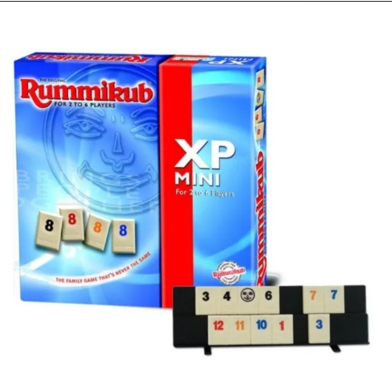拉密 RUMMIKU MINI XP 6人攜帶版 桌遊