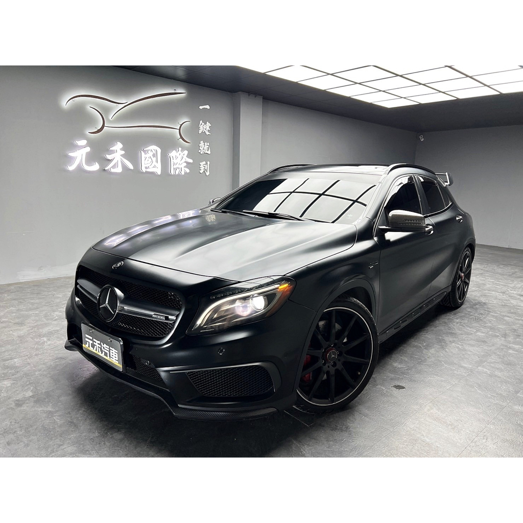 2015 X156 M-Benz GLA-Class GLA45 AMG 4MATIC 2.0 貼膜消光黑(原黑色