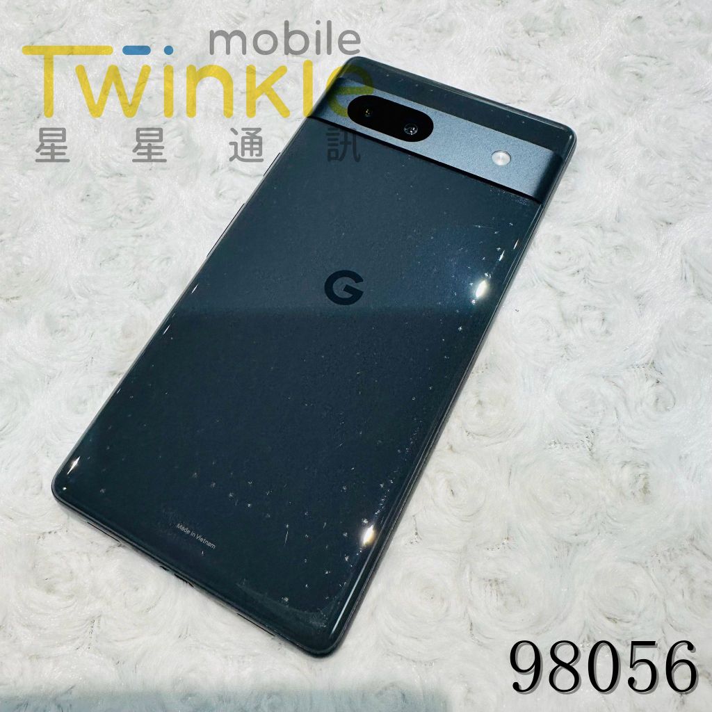 ✨星星通訊)二手 單手機 機況漂亮保固中~Google Pixel 7a 8+128G 石墨黑，9成2新，實體門市最安心