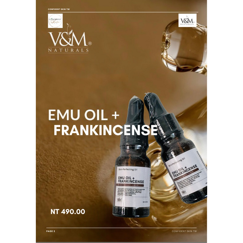 Emu Oil + Frankincense Serum