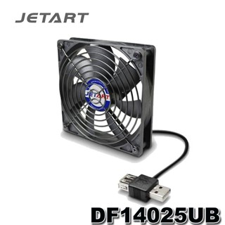 【3CTOWN】含稅附發票 JETART DF14025UB 14公分 USB 5V直流風扇