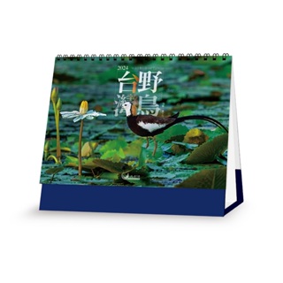 2024特色桌曆-台灣野鳥三角桌曆-放桌上的動物月曆首選