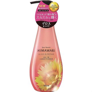 日本 Kracie 葵緹亞 HIMAWARI 向日葵粉鑽極耀潤絲精 500ml