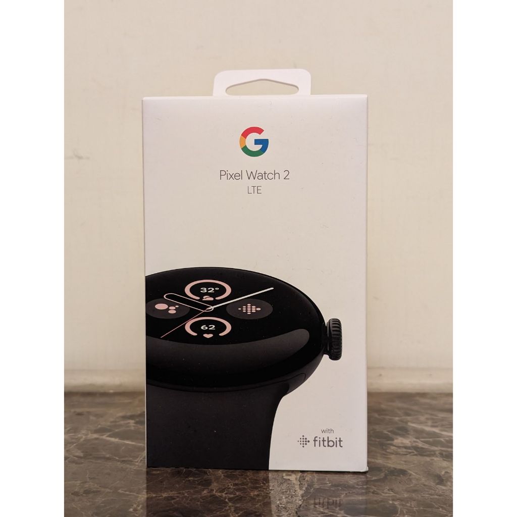 Google Pixel watch 2 LTE - 『黑色』智慧型手錶 with fitbit (全新未拆) 官方正品