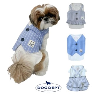 【你和我的狗】 3款 日本DOG DEPT 純棉假兩件 【現貨】 寵物衣服 狗狗衣服 大狗衣服 法鬥衣服 臘腸狗衣服