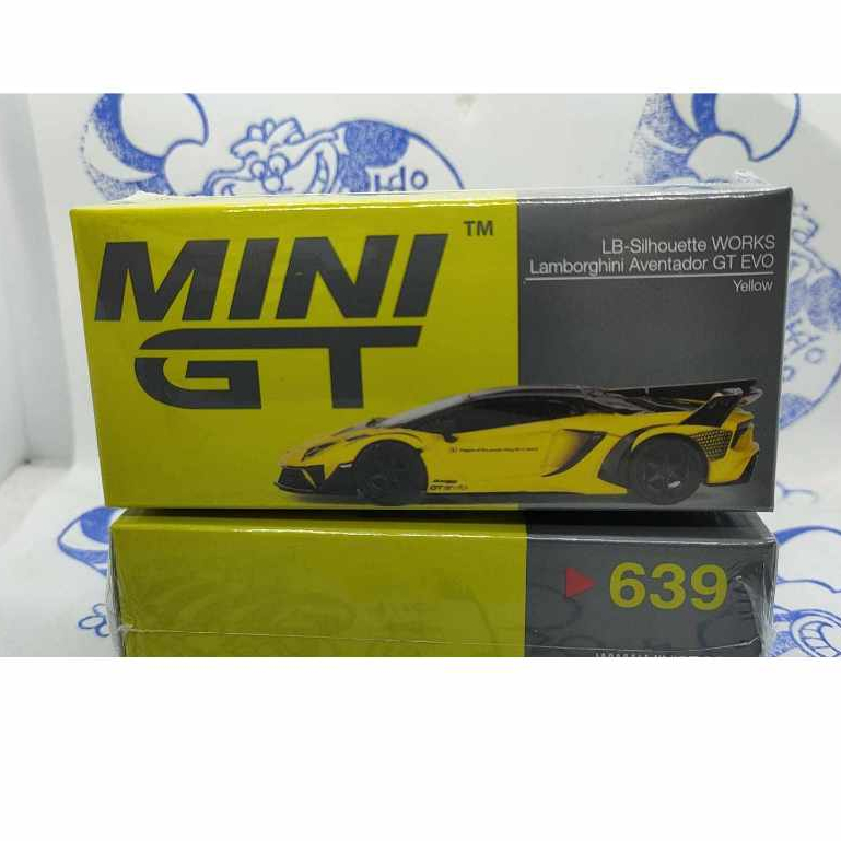 (現貨) Mini GT 639 左駕 Lamborghini Aventador GT EVO 牛