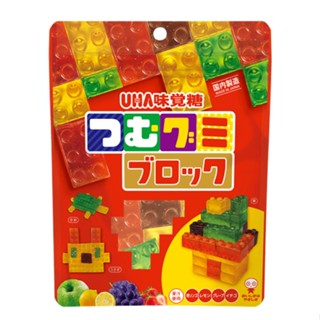 +爆買日本+ UHA 味覺糖 積木造型綜合水果軟糖 172g 軟糖 積木造型 袋裝 造型軟糖 日本必買 日本進口
