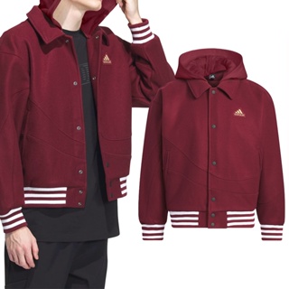 Adidas CM TOP WV JKT 男款 紅色 CNY 新年 拼接 運動 休閒 連帽 外套 IT0210