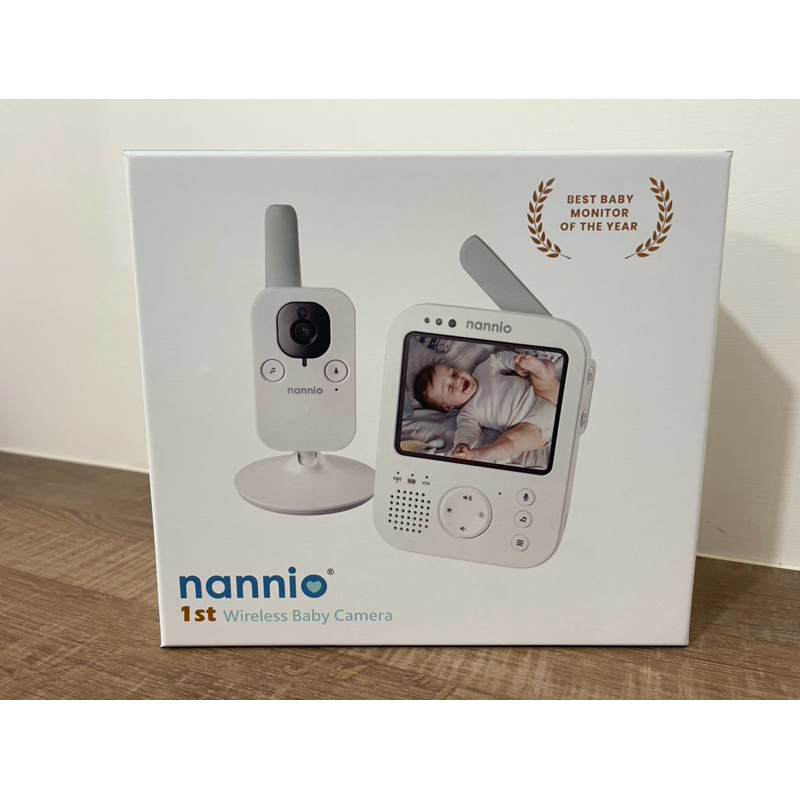 用不到了出清Nannio 1st Baby Camera 3.5吋寶寶攝影機/寶寶監視器(配件盒子齊全）