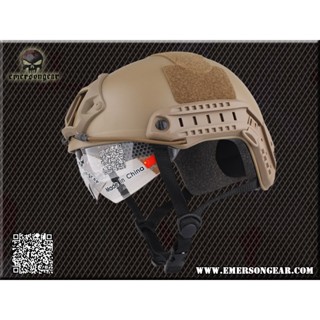 【酷愛】愛默生 頭盔 FAST傘兵盔+護目鏡 MH款 美軍輕量化魚骨版 生存遊戲 自行車 Emersongear