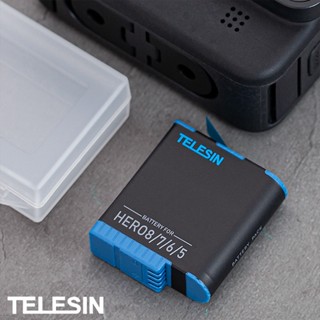 三重☆大人氣☆ TELESIN GoPro 6 7 8 9 10 11 12 13 副廠 充電池 充電電池 電池