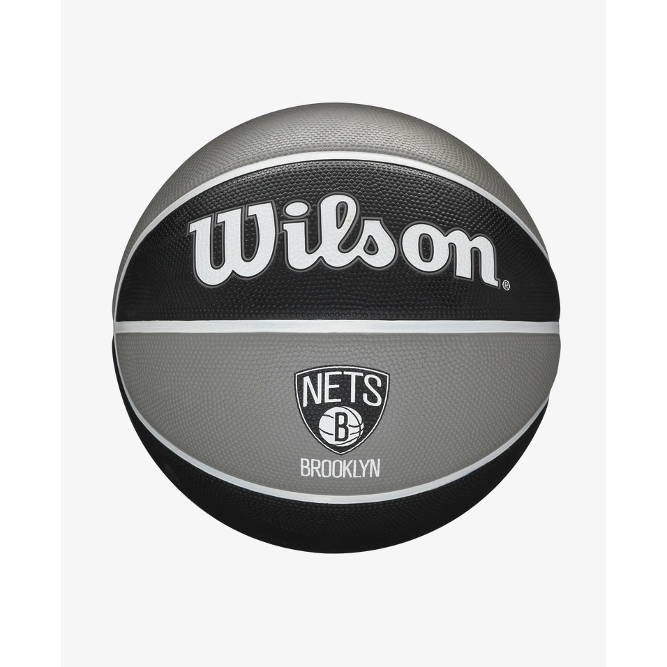 便宜運動器材 【WILSON】WTB1300XBBRO001 NBA隊徽系列 籃網 橡膠 籃球#7 7號籃球