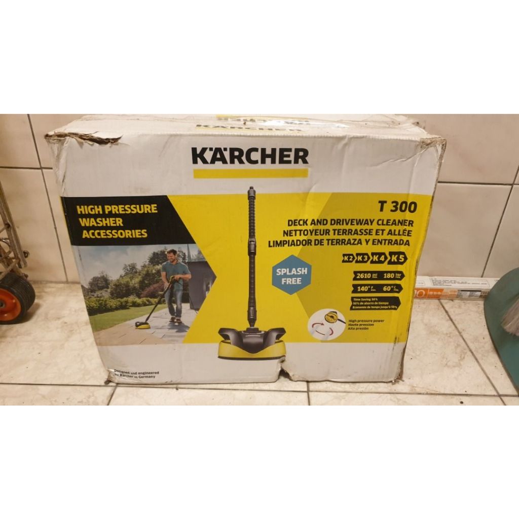 Karcher T300 德國凱馳 強力地板刷 k2-k5適用 二手