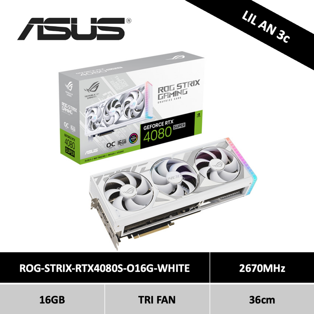 ASUS ROG STRIX GeForce RTX 4080 ホワイト 美品 Amazon | ASUS ROG Strix GeForce RTX™ 4080 スーパーホワイト OC