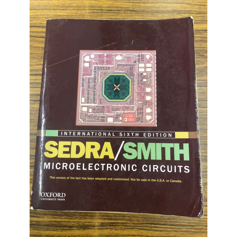 SEDRA/SMITH Microelectronic circuits 6/E