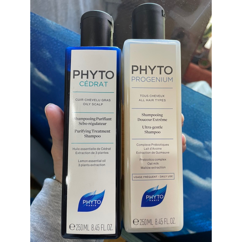 Phyto 髮朵 檸檬能量洗髮精 250ml 聰明平衡洗髮精 250ml