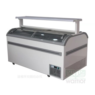 Warrior 樺利 LDG-17AS LDG17AS 超市無霜雙面弧形玻璃推拉冷凍櫃 220V