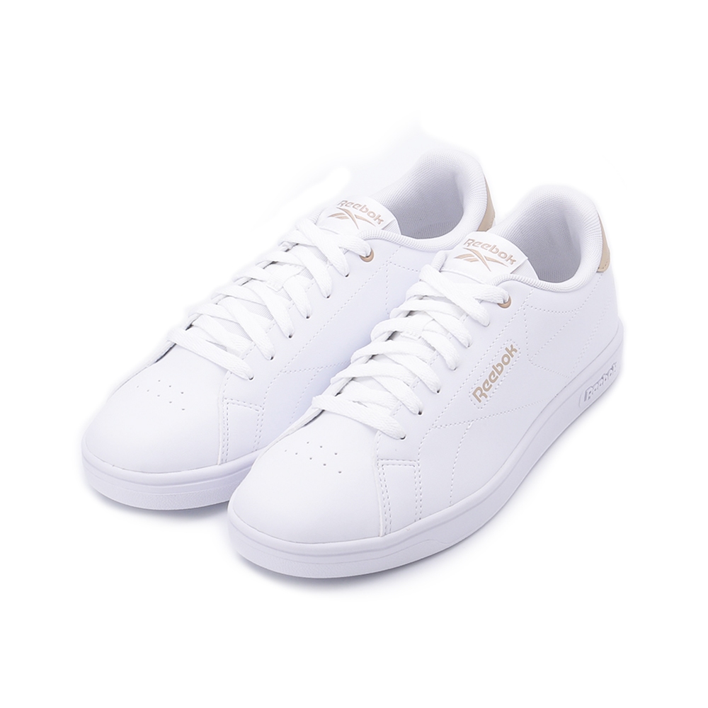 REEBOK COURT CLEAN 復古休閒鞋 白/奶茶 100074359 女鞋