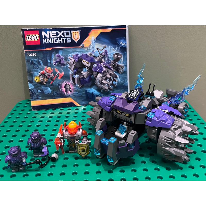 LEGO樂高 70350 NEXO KNIGHTS 未來騎士團系列 邪惡三兄弟及石獸戰車
