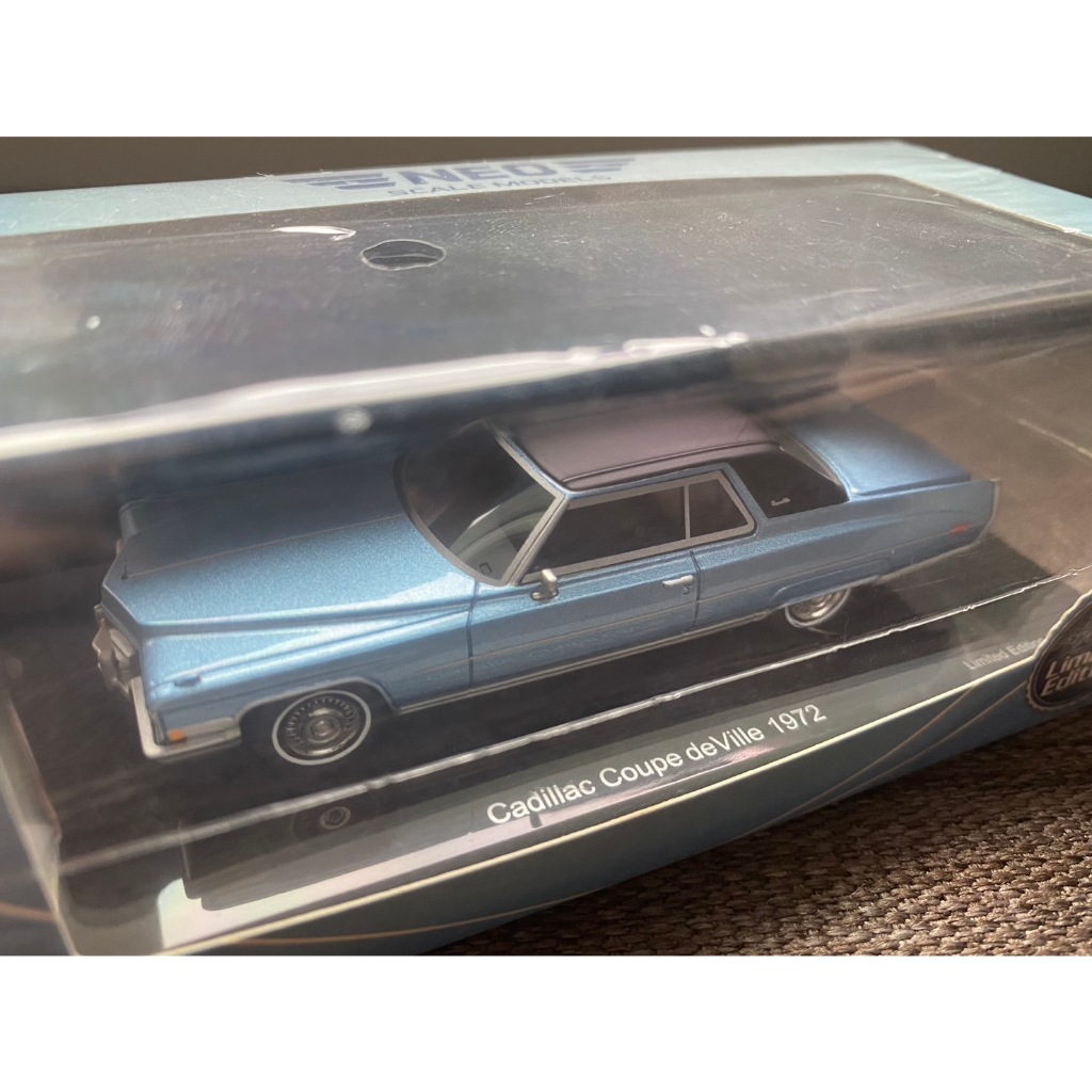 1/64  NEO 凱迪拉克1972 Cadillac Coupe deVille 全新未拆封
