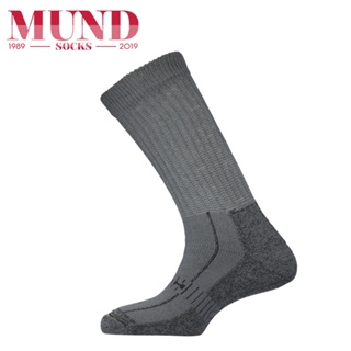 【MUND】原廠貨 中性 Expolrer Co 303 中筒羊毛登山襪/登山健行中厚襪 灰(2入組)