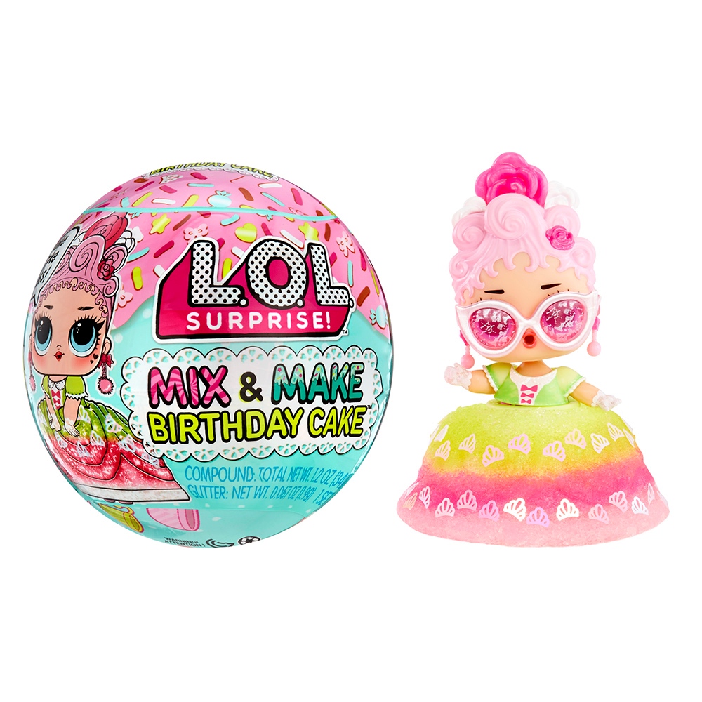 LOL驚喜生日蛋糕寶貝 L.O.L. Surprise 娃娃 正版 振光玩具