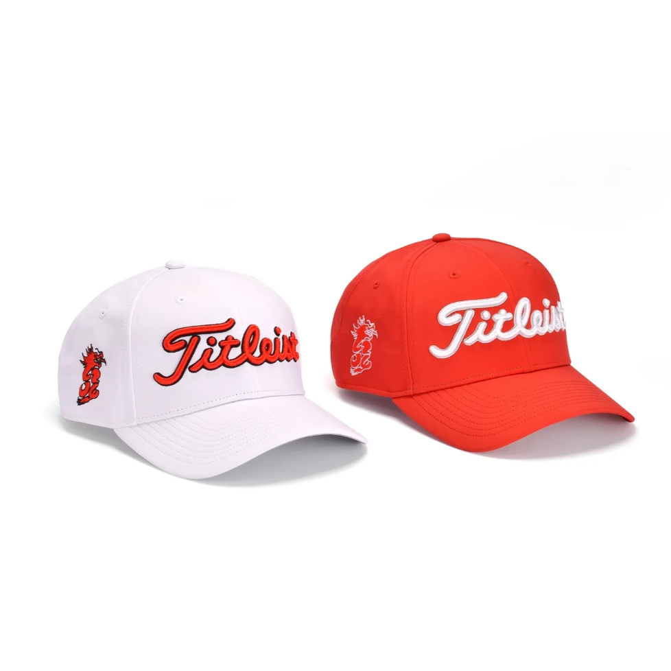 2024Titleist 龍年限量紀念帽-紅色