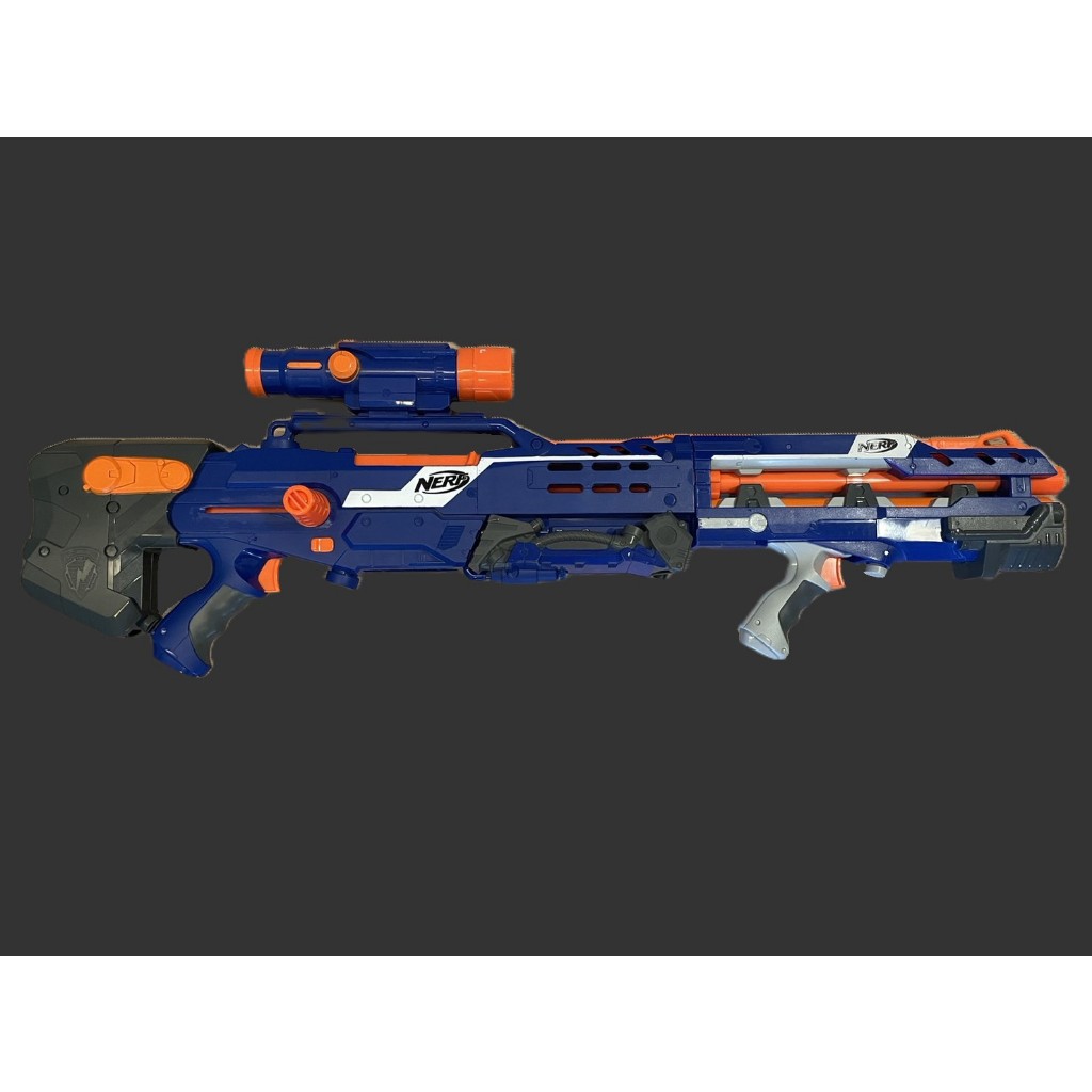 Nerf longshot cs-6 Blue 二手