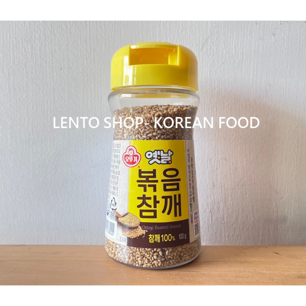 LENTO SHOP - 韓國不倒翁 오뚜기 白芝麻 볶음참깨 White sesame 100克