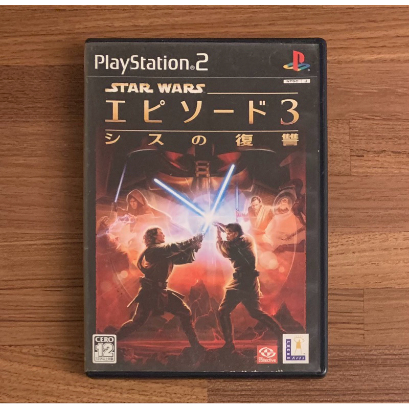 PS2 星際大戰 三部曲 西斯大帝的復仇 正版遊戲片 原版光碟 日文版 日版適用 二手片 SONY