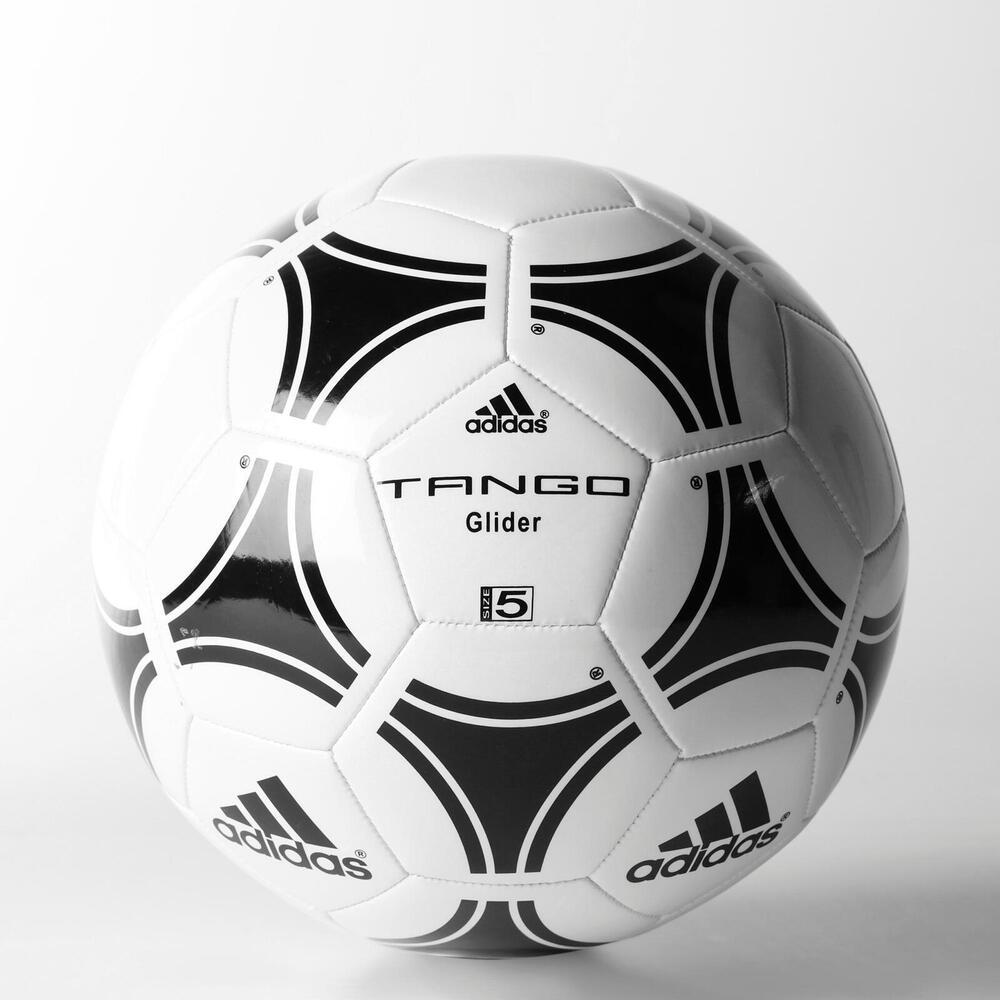 Adidas  足球 Tango Glider Ball  5號 訓練 機縫 柔軟  運動 兒童 成人 白 S12241