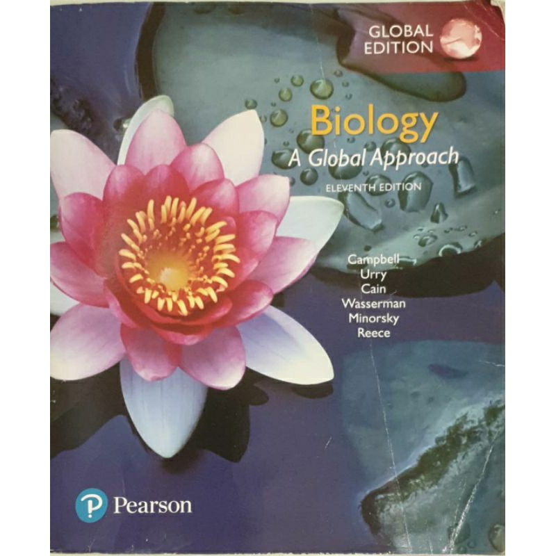 Biology: A Global Approach 11th Global Edition內頁無畫記無折痕