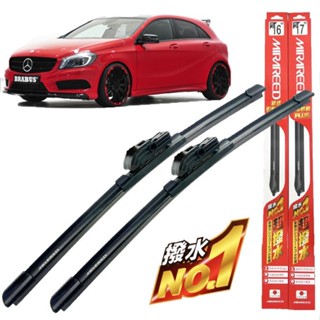 日本MIRAREED PLUS 撥水矽膠雨刷 賓士W176 A系 A180 A200 A250 24吋+19吋 軟骨雨刷
