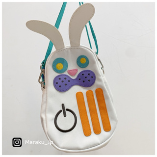 絕版品🇯🇵日本東京迪士尼樂園限定 復活節 ALICE 愛麗絲夢遊仙境 兔子 白兔 鐘點兔 時鐘 側背包 包包肩背包