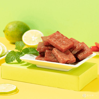 【萬味軒肉乾】獨立真空包裝系列-【泰式檸檬厚片豬肉乾 330g】-伴手禮送禮臺中名產團購辦公室小資族美食肉乾名店推薦